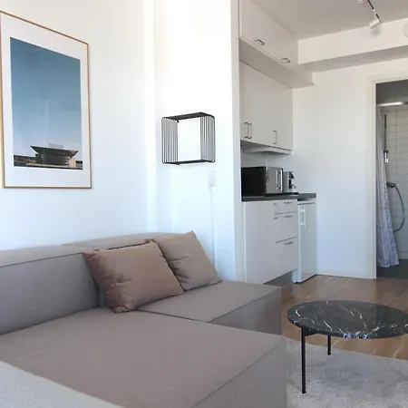 Cool Studio In Frederiksberg W Huge Balcony *